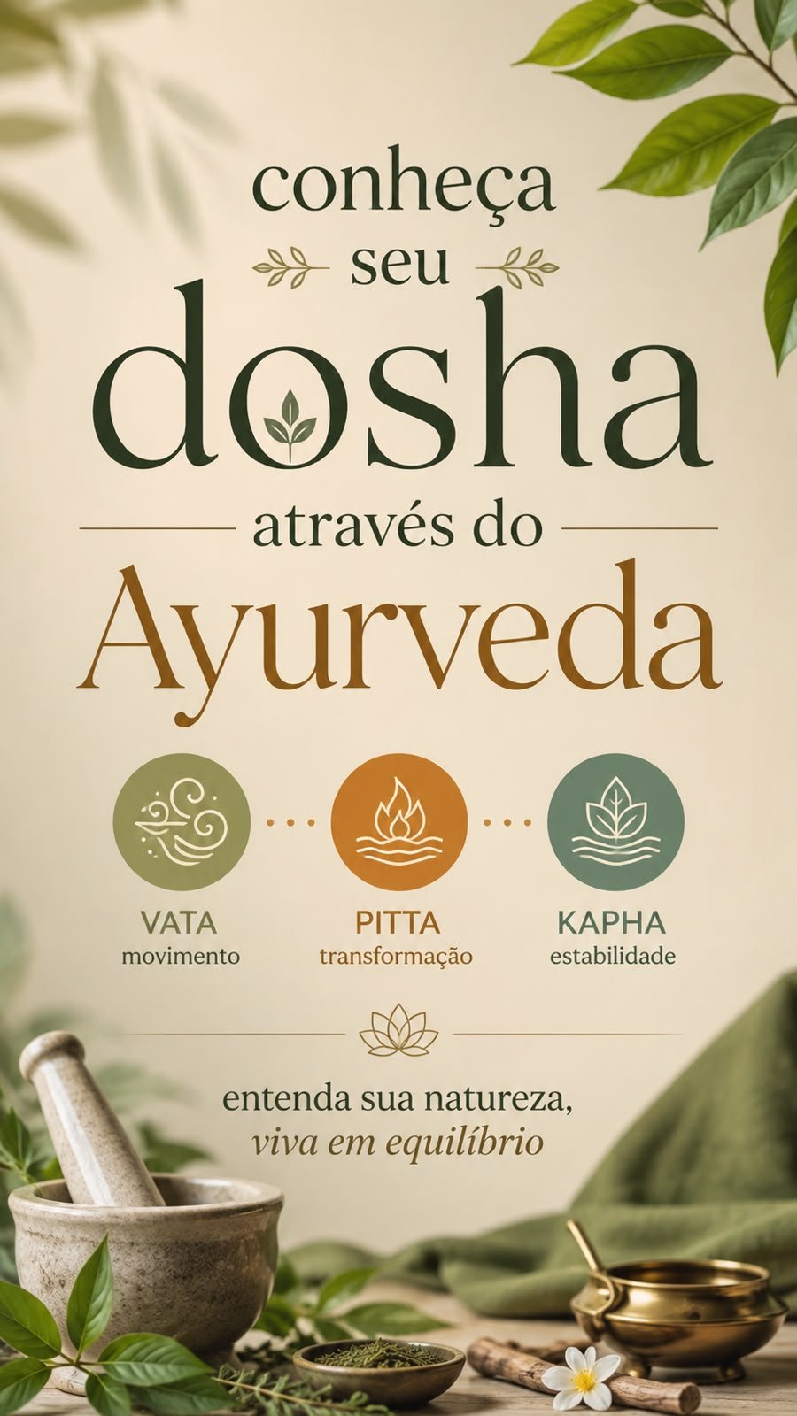 Conheça seu Dosha através do Ayurveda