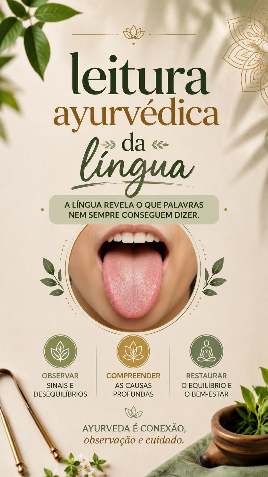 Leitura Ayurvédica da Língua